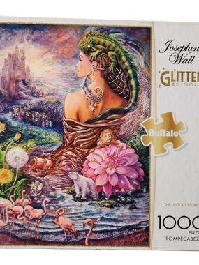 Buffalo Games Josephine Wall The Untold Story Glitter Edition 1000 Pieces